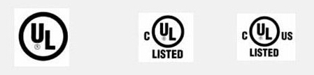 UL认证标志样式